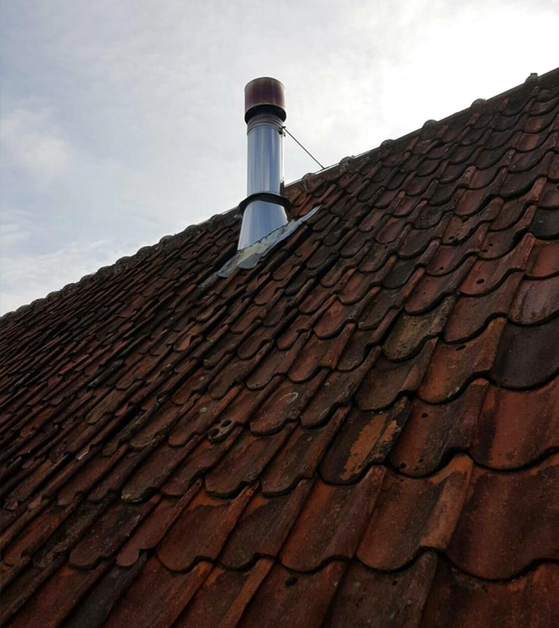 Dakbedekking voor hellende daken